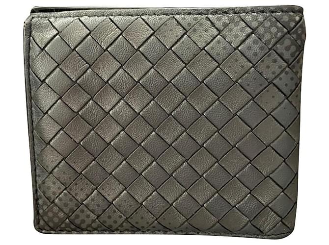 Bottega Veneta Wallets Small accessories Grey Leather  ref.561164