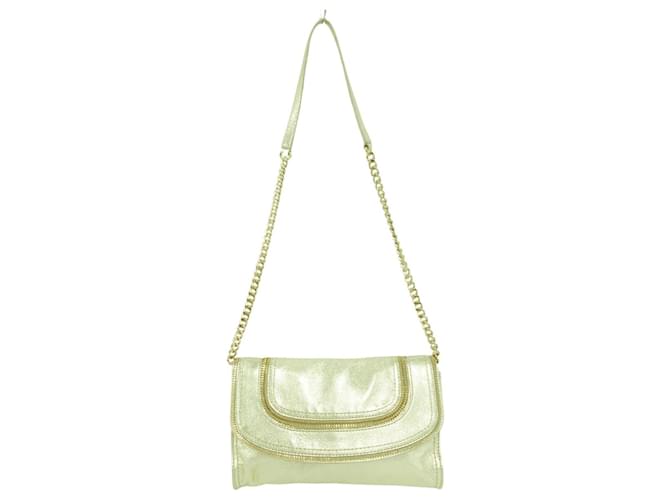 Michael Kors Shoulder bag Golden Leather ref.561583 - Joli Closet