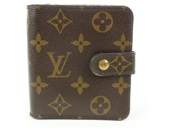 Louis Vuitton Womens Snap Bifold Wallet Handbag
