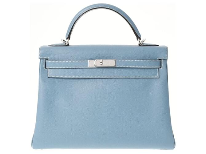 Hermès hermes kelly Blue Leather  ref.561751