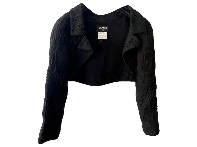 Chanel Short jacket Black