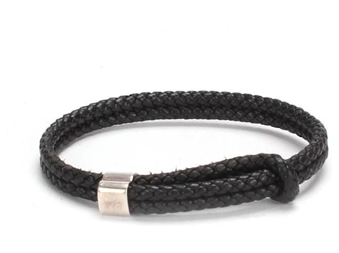 Bottega Veneta Men's Woven Leather Bracelet