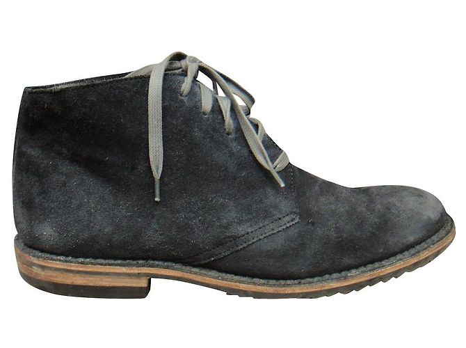 Bottines desert Dior daim gris anthracite taille 42