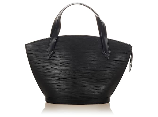 Louis Vuitton Black Epi Saint Jacques PM Short Strap Leather  ref.562430