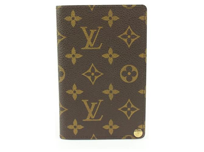 Louis Vuitton Monogramme Porte Carte Credit Pression Card Case  ref.562515