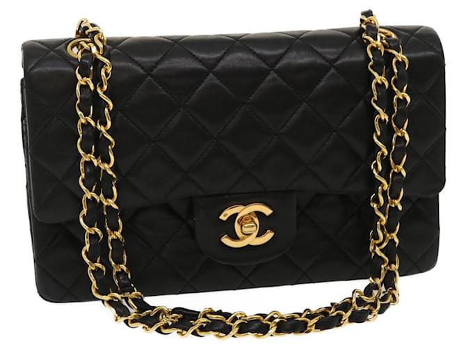 Chanel Timeless Black Leather  ref.562583