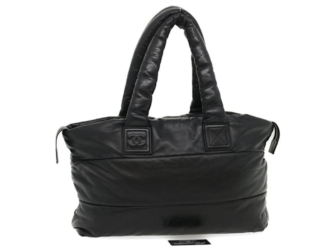 Chanel COCO COCOON Black Leather ref.562589 - Joli Closet