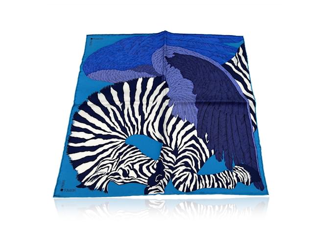 Hermes, Accessories, Hermes Zebra Pegasus Cashmere Shawl