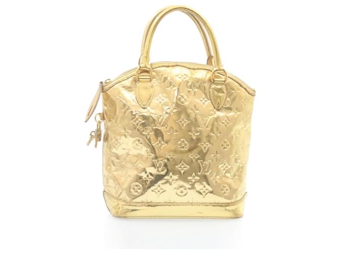 Louis Vuitton Lockit Golden Leder  ref.562934