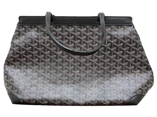 Artois Goyard Handbags Black Leather Cloth  ref.562935
