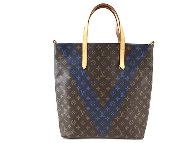 Louis Vuitton Cabas Mezzo Bags Brown Leather  ref.563114