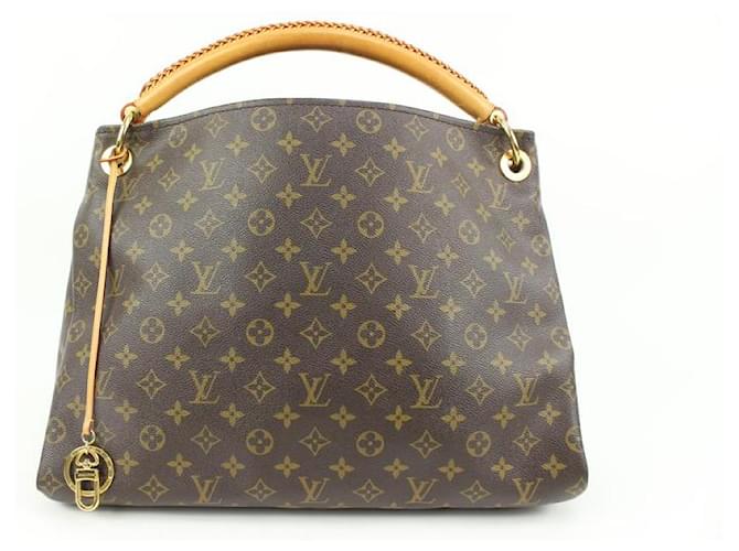 Louis Vuitton Monogram Artsy MM Hobo Braided Handle Leather  ref.563466