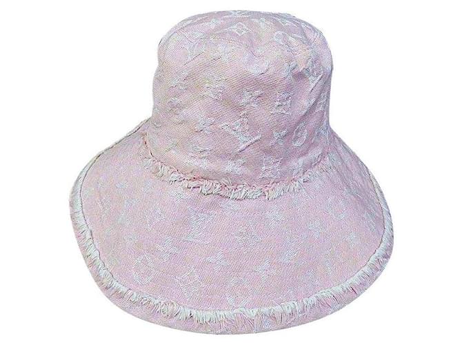 louis vuitton pink hat