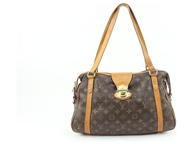 Louis Vuitton Discontinued Monogram Stresa PM Shoulder Bag Leather  ref.565215