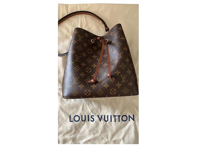 Louis Vuitton NEO NOÈ CARAMELLO Marrone  ref.565565