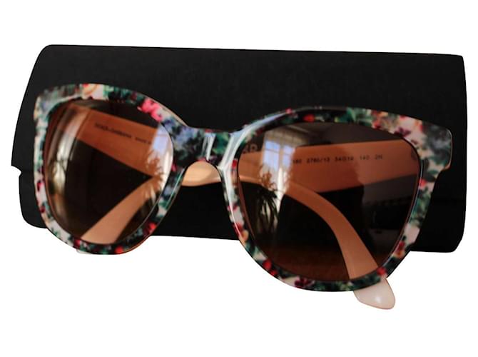 lunettes soleil Dolce & Gabbana multicolores Acetate  ref.565575