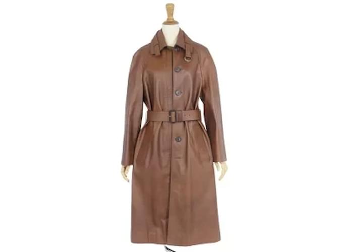 Prada Coats, Outerwear Brown  ref.565637