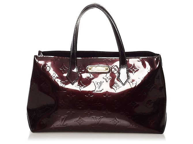 Louis Vuitton Violet Vernis Wilshire PM