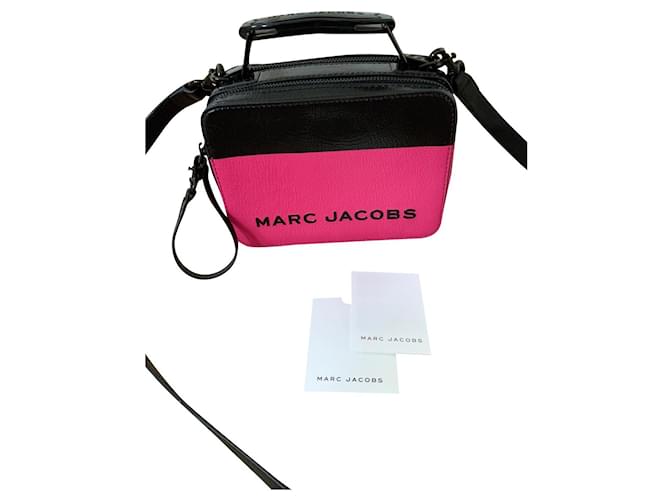 Marc Jacobs die Kiste 20 Fuschia Leder  ref.565766