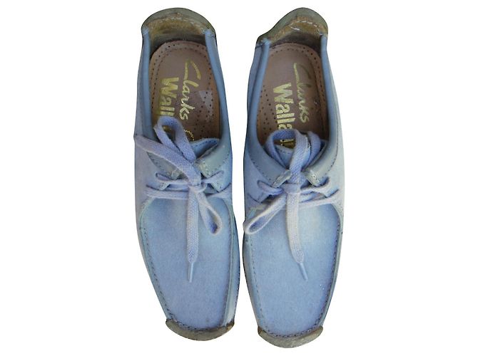 Clarks modello derby Natalie p 36 Blu chiaro 