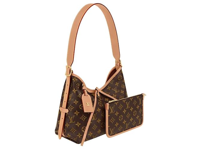 Louis Vuitton LV Carryall PM Brown Leather  ref.566102