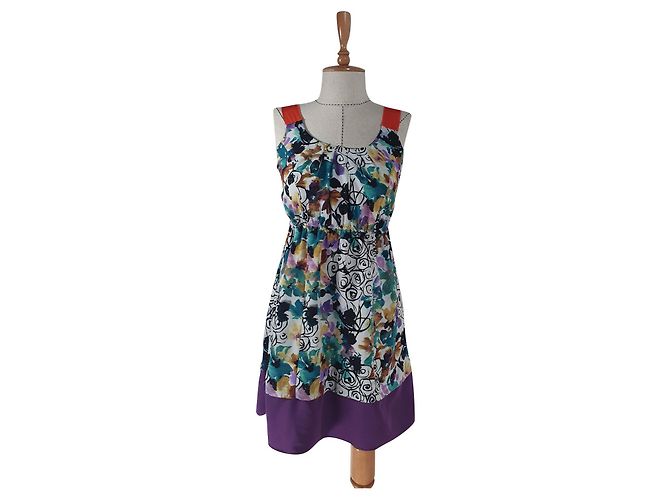 Vestido mini Vera Wang Simply Multicor