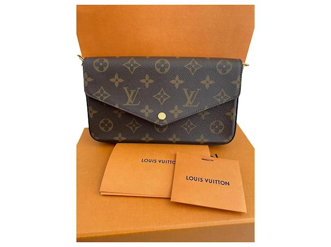  Louis Vuitton Monograma Lona Pochette Felicie Carteras