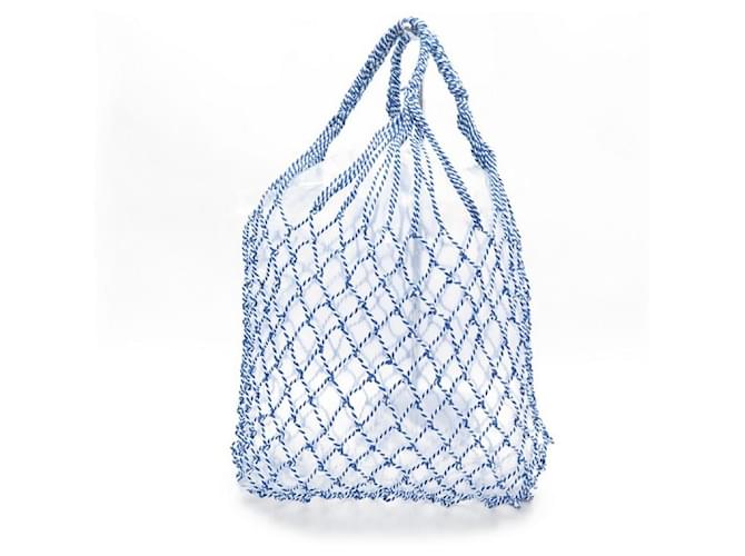 Celine - Blue Fisherman Net Bag