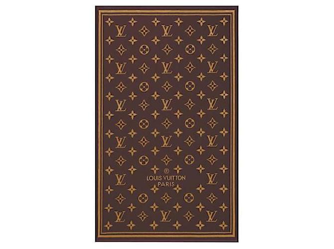 Louis Vuitton LV Beach towel brown monogram Cotton  ref.566427