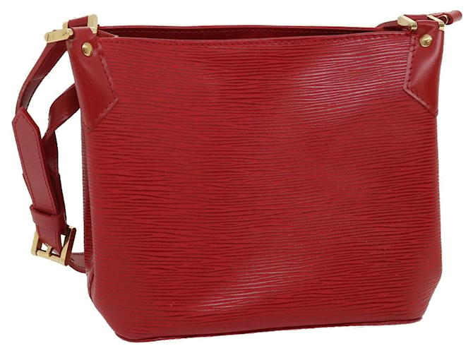 Louis Vuitton Mandara Red Leather  ref.566510