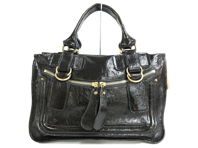Chloé Bay Nero Pelle