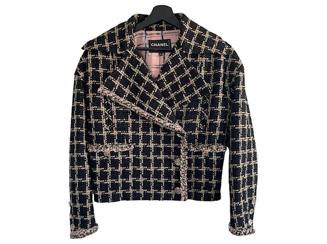 Chanel Jackets Multiple colors Tweed  ref.566897