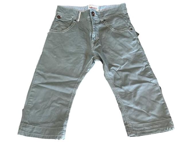 Levi's Pantalones Beige Caqui Algodón Elastano  ref.566920