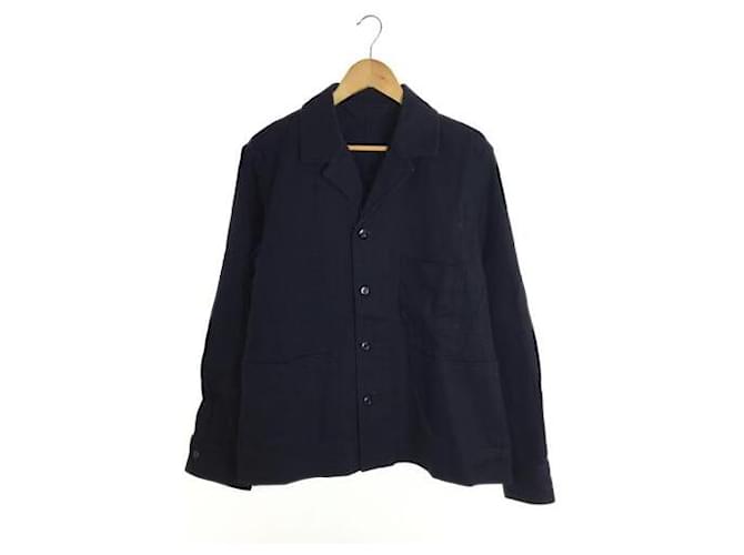 Acne Giacche blazer Blu navy Cotone  ref.566925