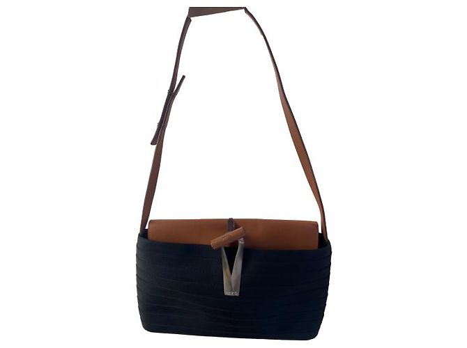 Borsa a mano Kenzo in tessuto nero