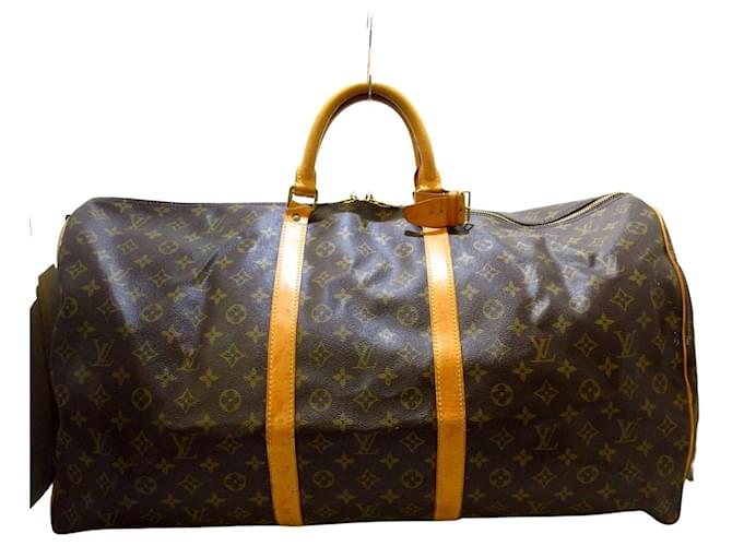 Louis Vuitton Keepall 60 Bandouliere Travel Shoulder Bag