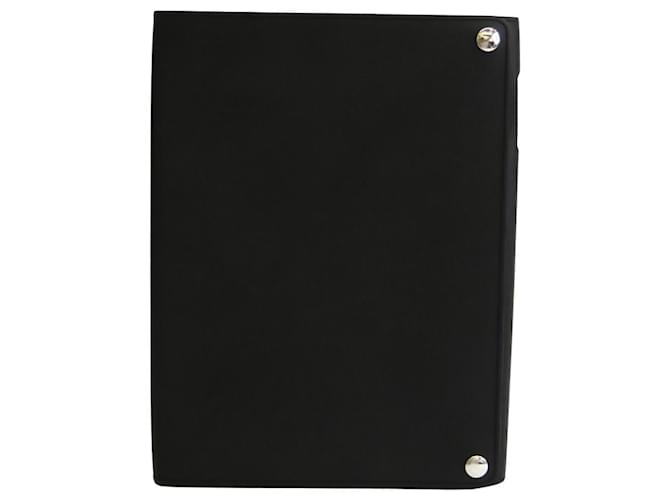 Louis Vuitton Etui iPad Preto Couro  ref.567108