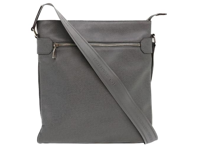 Louis Vuitton Sacha Cuir Gris  ref.567127