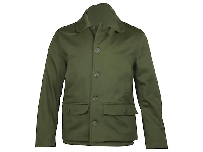 Junya Watanabe Deck Jacket in Green Cotton Khaki  ref.567681