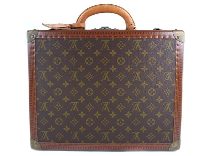 Louis Vuitton Cotteville 40 Brown Cloth  ref.568195