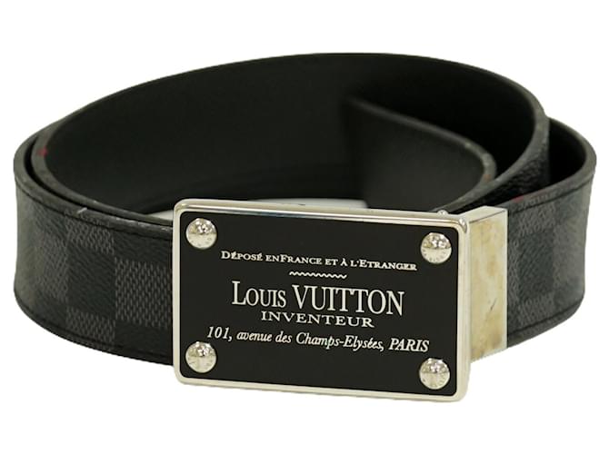 Louis Vuitton Belt Black Cloth ref.568209 - Joli Closet