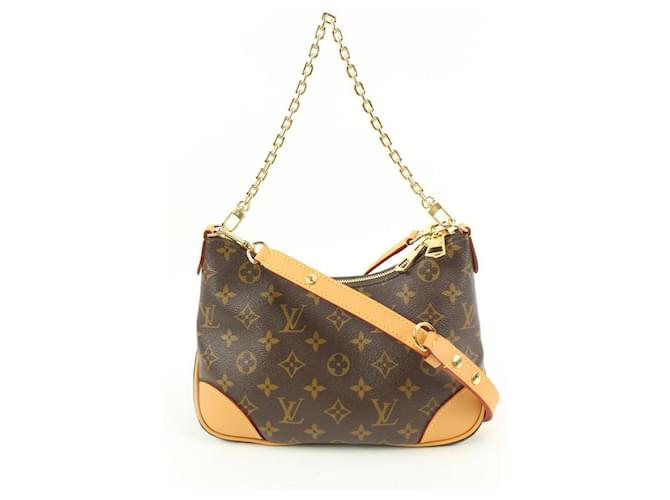 Louis Vuitton Monogram Boulogne NM Chain Hobo Crossbody Bag 33LK37S Leather  ref.568300