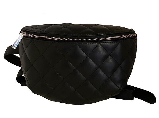 Executive Chanel Uniform-Gürteltasche Schwarz