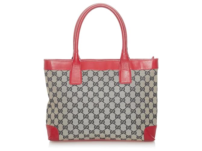 Gucci canvas tote online bag vintage