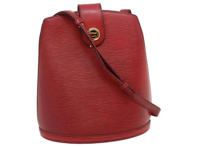 Louis Vuitton Cluny Red Leather  ref.568717