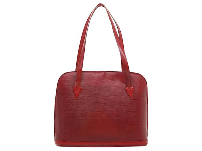Louis Vuitton Lussac Red Leather  ref.568738