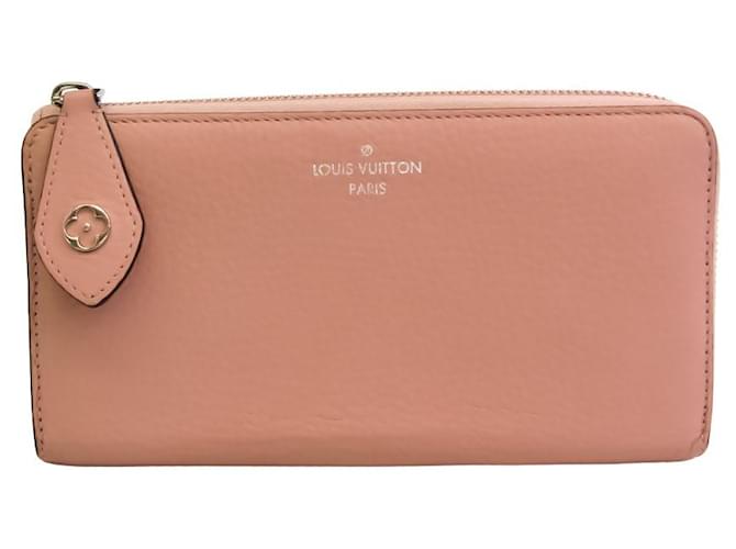 Louis Vuitton Portefeuille comète Pink Leather  ref.568912
