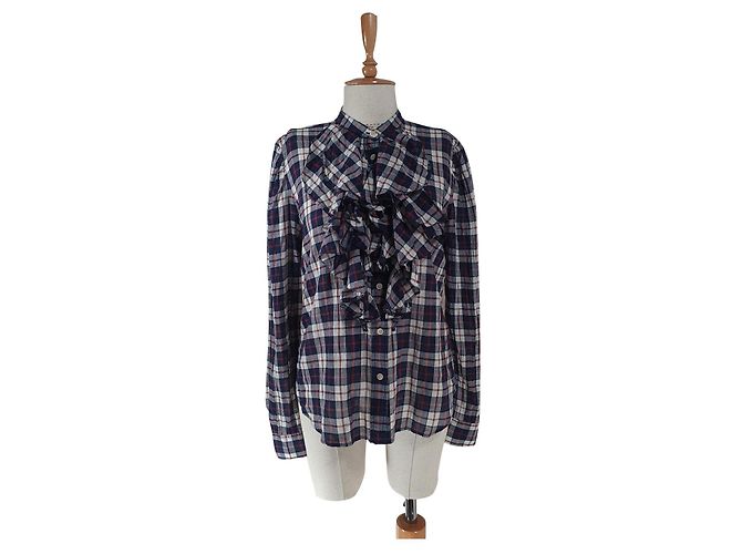 Camisa Polo Ralph Lauren Azul de Algodón Multicolor