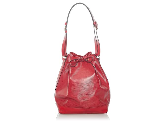 Louis Vuitton Red Epi Noe Leather ref.569264 - Joli Closet