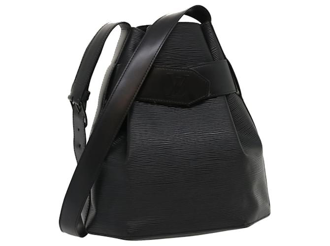 Louis Vuitton Sac d'épaule Black Leather  ref.569410